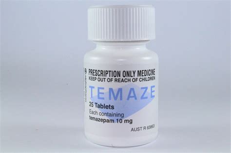 Temazepam Australian Pharmaceutical. 25 x 10mg - Buy Steroids Within Australia