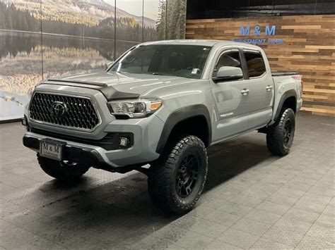 2018 Toyota Tacoma Trd Off Road 4x4 New Lift Cement Color 1 Owner