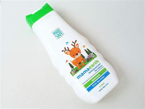 Soft and comfy for baby, it's made of soft. Mama Earth Talc Free Organic Dusting Powder for Babies ...