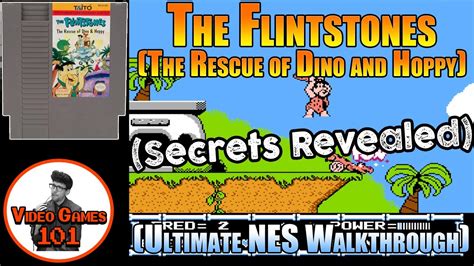Flintstones Nes Rescue Of Dino And Hoppy Walkthrough Video Games