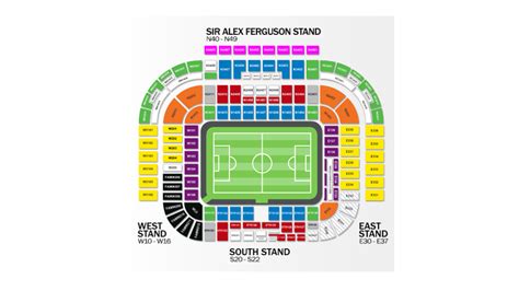 Old Trafford Manchester United Fc Info And Map Premier League