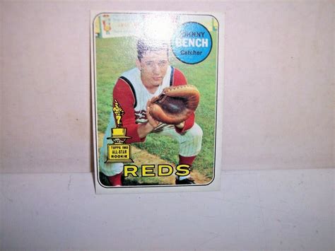 Mavin 1968 Topps Baseball Johnny Bench 1968 All Star Rookie Card