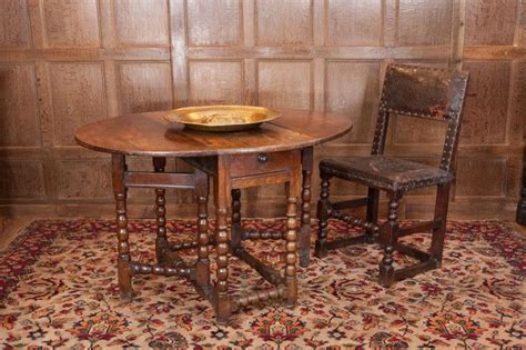 Cromwellian Table 17th Century Interior Design Styles Interior