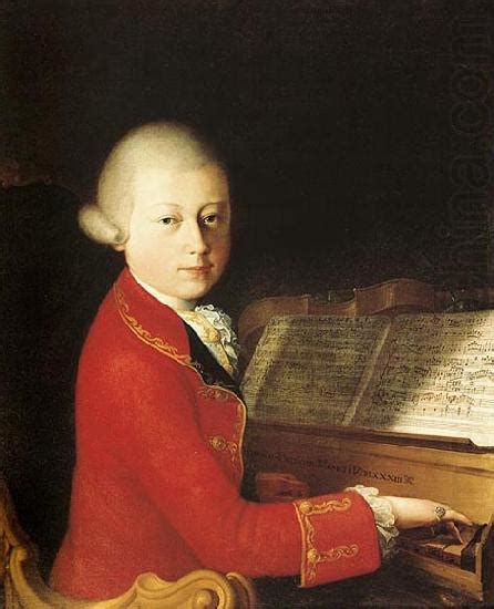 Wolfang Amadeus Mozart Aged 14 In Verona Unknow Artist