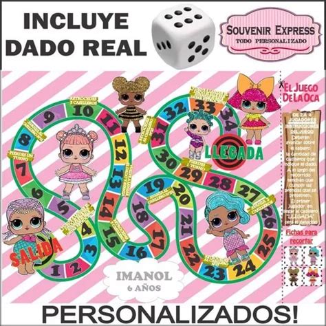 Para poder continuar jugando, haz clic en aceptar. Juego De Mesa Personalizado Souvenirs Muñeca Lol - $48,99 ...