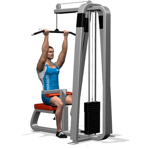 Reverse Grip Lat Pull Down Back To Workout