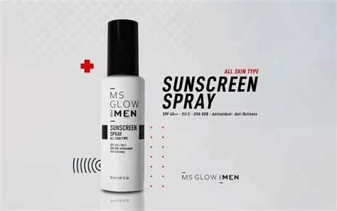Jual Sunscreen Ms Glow Men Sunscreen Spray For Men Ms Glow Di Seller