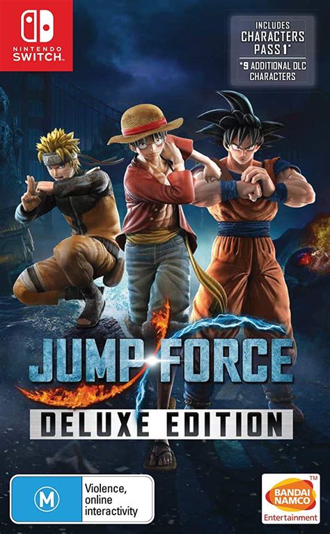 Jump force on the nintendo switch is a fun experience overall, but suffers from a terrible frame rate and severely downgraded graphics. Buy Jump Force Deluxe Edition for Nintendo Switch Online ...