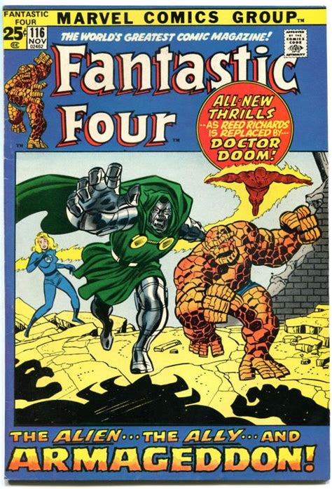 Fantastic Four 116 Vf Doctor Doom Buscema 1961 More Ff In Store