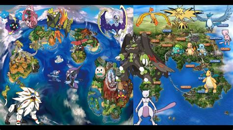 A list showing only the new pokémon can be found on the sun/moon pokémon stats. Pokemon Sun and Moon mini theory Kanto Post Game? - YouTube