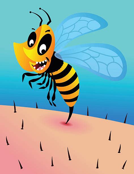 Wasp Sting Cartoon