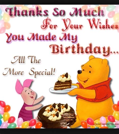 Thanks Birthday Wishes For Myself Birthday Wishes For Kids Thank