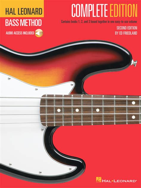 Hal Leonard Bass Method Complete Edition Books 1 2 And 3 Bound
