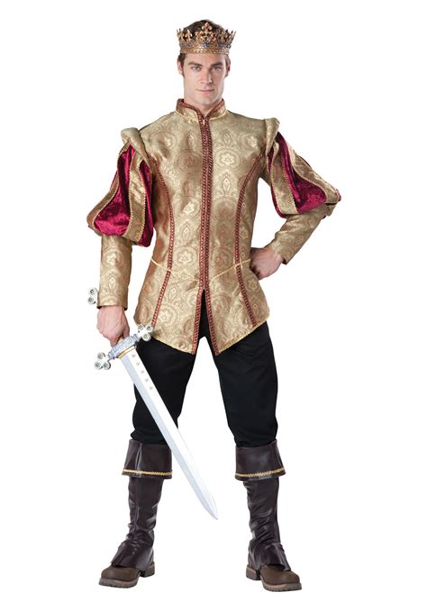 Medieval King Adult Mens Costume New Renaissance Spezielle Anlässe €3302