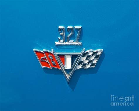 Chevy Super Sport Ii 327 Emblem Photograph By Mark Dodd Fine Art America