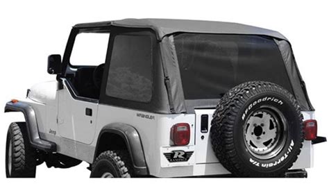 Rampage Trail Soft Top Kit Frameless 92-95 Jeep Wrangler ...