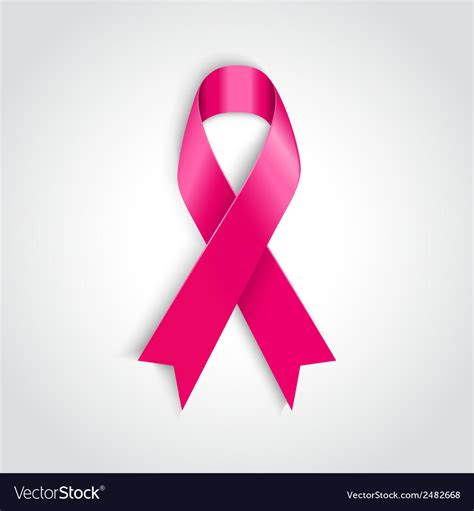 Logo Breast Cancer Ribbon Vector