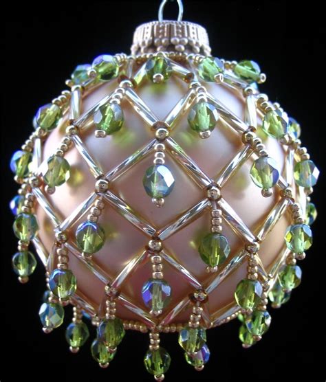 Beaded Christmas Ornaments Pictures And Photos