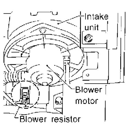 Q A Nissan Pathfinder Blower Motor Resistor Location Engine Diagram