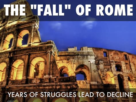 Fall Of Rome By Nate Merrill