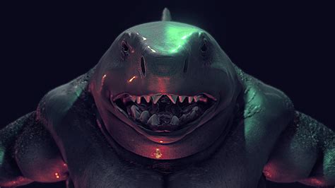 King Shark From Suicide Squad 3d Model By Rochaku 0cb4cae Sketchfab