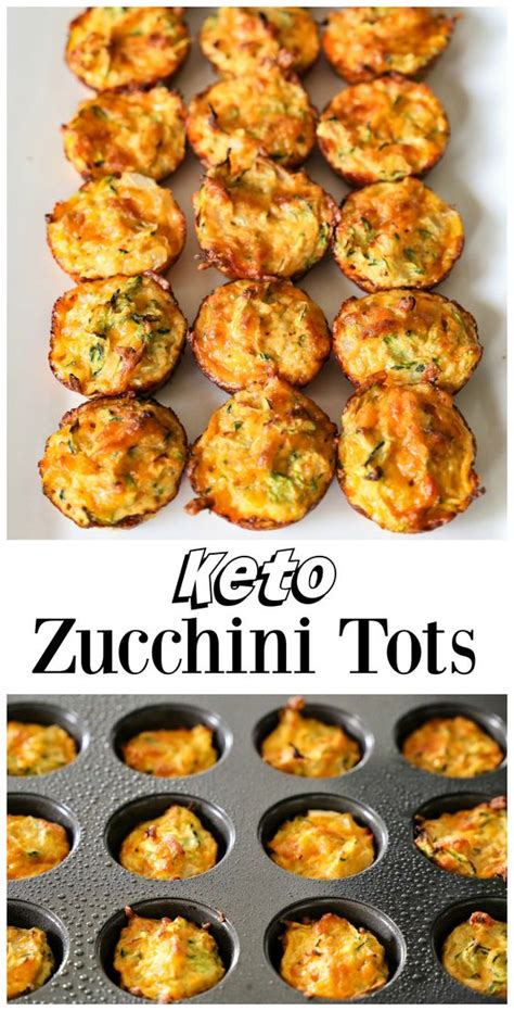 Did these in muffin pans to help out with the portions. Zucchini Tots - Mom's Recipe Healthy - Easy Recipes Menu