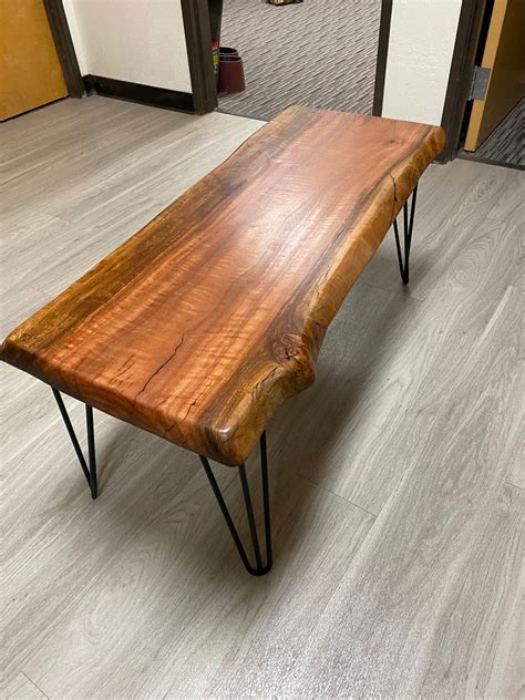 Handcrafted Wood Arizona Eucalyptus Coffee Table Furniture Unique
