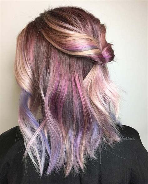 Pink And Purple Hair Dye Idea Hair Color Unique Purple Hair