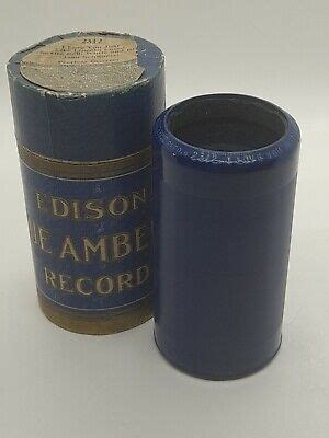 Antique Edison Blue Amberol Cylinder Record Abraham Lincoln Ebay