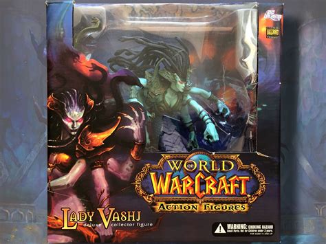the lady vashj was also an deluxe action figure of the world of warcraft deluxe collector