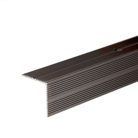 Anodised Aluminium Anti Non Slip Stair Edge Nosing Trim 900mm X 35mm X 35mm A34 Ebay