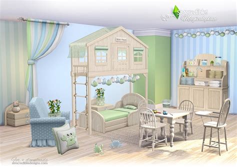 Sims 4 Ccs The Best Toddler Rooms By Simcredible