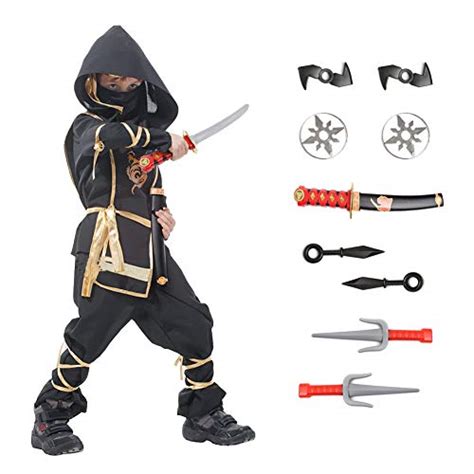Top 10 Gold Ninja Costume Boys Costumes Weekna
