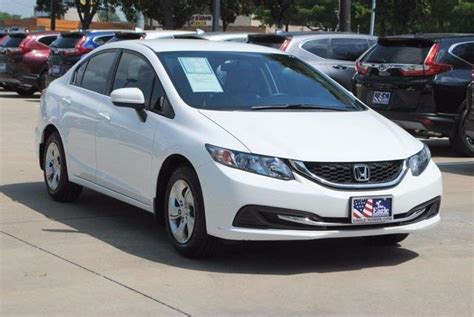 2014 Honda Civic Lx Lx 4dr Sedan Cvt For Sale In Dallas Texas