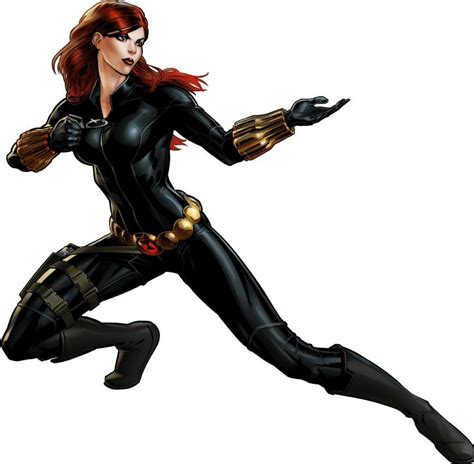 Black Widow Natalia Romanova Classic Suit Marvel Avengers