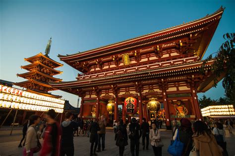Tourist Areas In Tokyo Japan