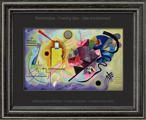 Wassily Kandinsky Lithograph Yellow Red Blue Realised In 1960 Buy