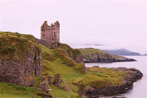 Gylen Castle Foto And Bild Europe United Kingdom And Ireland Scotland