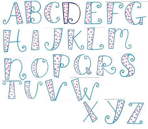 14 Fun Alphabet Letters Font Teacher Font Images Fun Letter Fonts