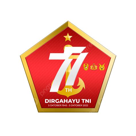 Hut Tni Hd Transparent Logo Resmi Hut Tni Tahun 2022 Png Vector