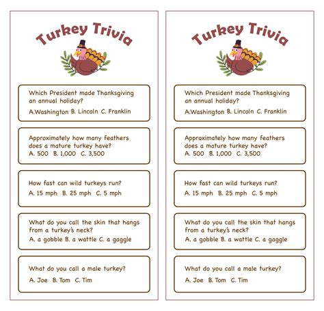 10 Best Free Printable Thanksgiving Trivia Questions Porn Sex Picture