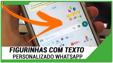 Como Criar Figurinhas Com Texto Personalizados Para Whatsapp Youtube