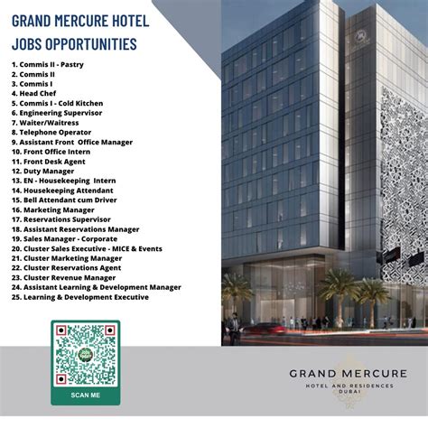 grand mercure hotel careers and jobs vacancies 2023 international business hotels dubai uae