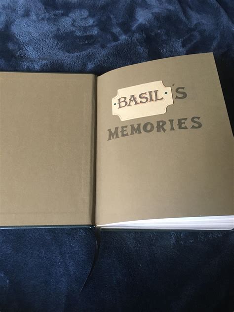 My Older Sister Recreated Basils Photo Album And Gave It To Me As A