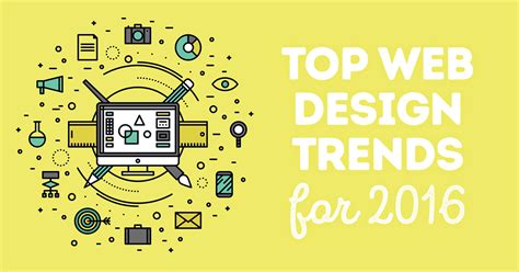 Top Web Design Trends For 2016 Creative Market Blog