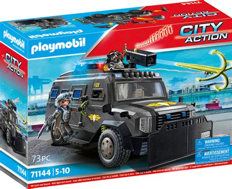 Playmobil Tactical Police All Terrain Vehicle Toy Box Michigan