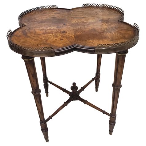 Louis Xvi Style Round Tiered Occasional Table At 1stdibs