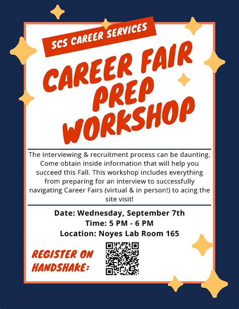 Career Fair Prep Workshop School Of Chemical Sciences At Illinois