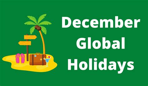 23 December Global Holidays