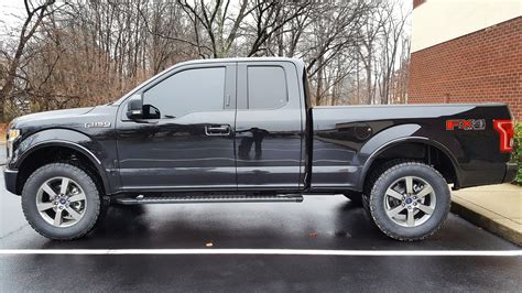 Largest Tires On Stock 2015 4x4 Screw Sport Edition Ford F150 Forum